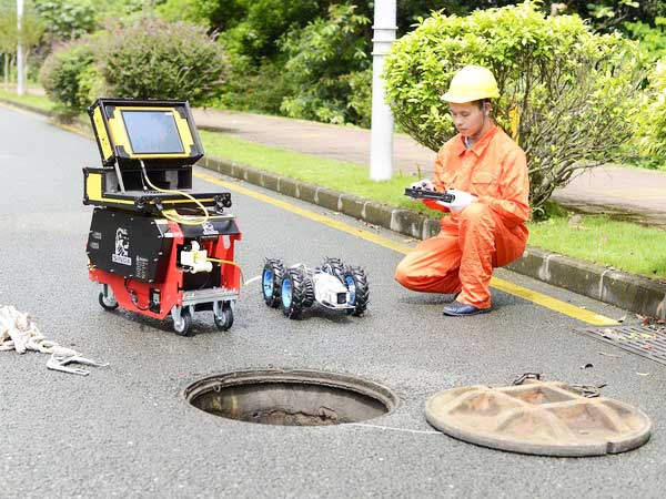 北海街道管道机器人检测