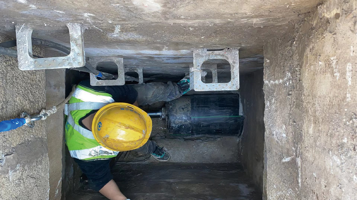 北海街道HDPE短管内衬法